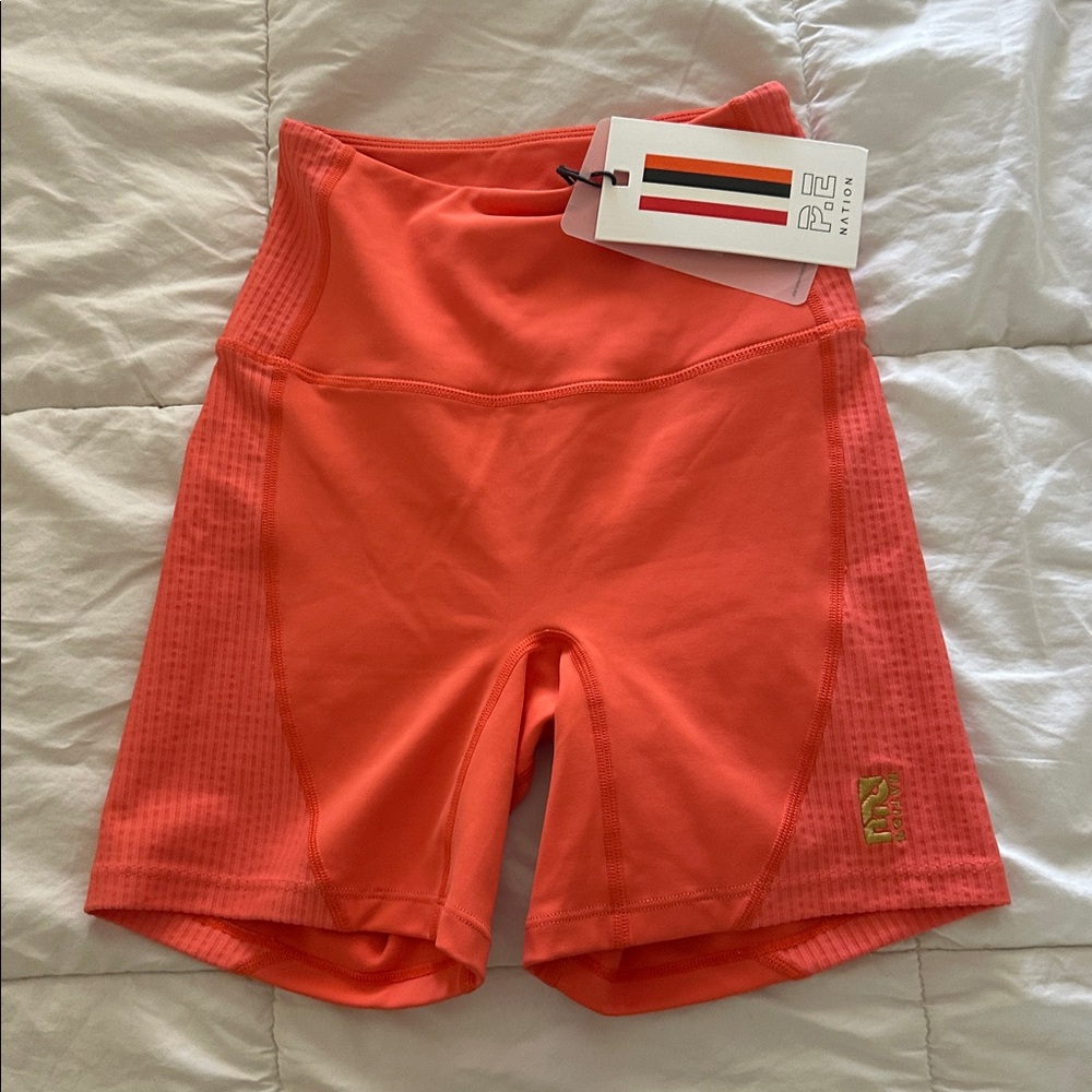 P.E Nation Persimmon Free Play Shorts